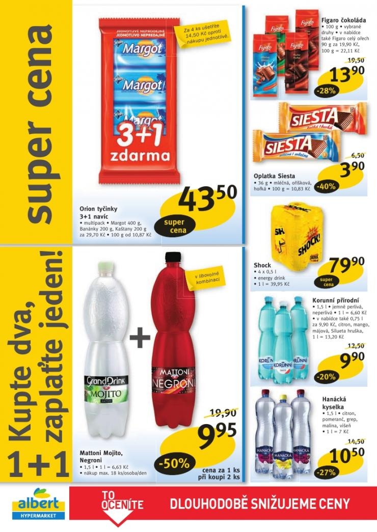leták Albert Hypermarket Akční leták strana 1 leták Albert Hypermarket Akční leták strana 1
