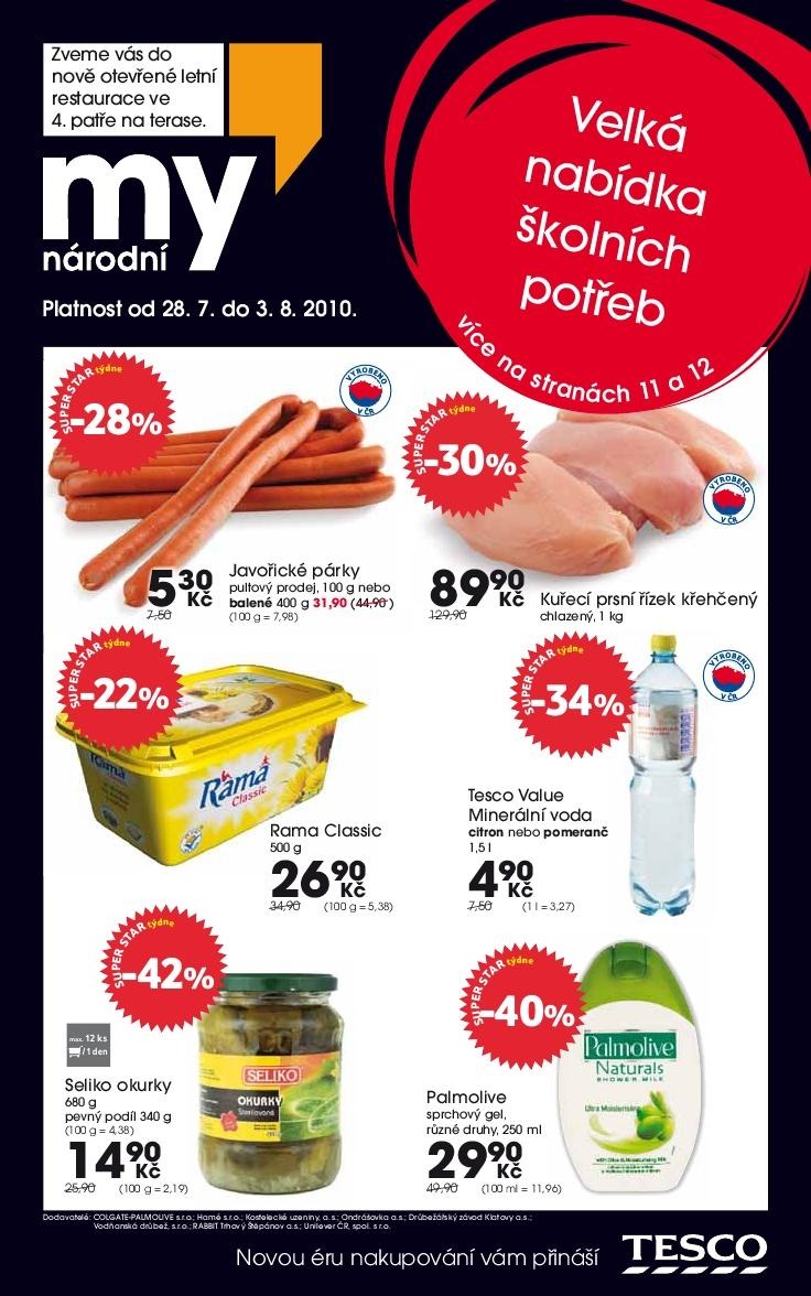 letk Tesco MY Nrodn letky strana 1
