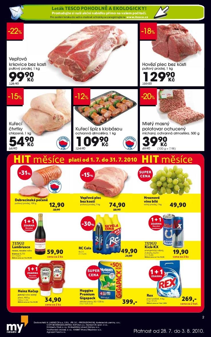 leták Tesco MY Národní letáky strana 1 leták Tesco MY Národní letáky strana 1