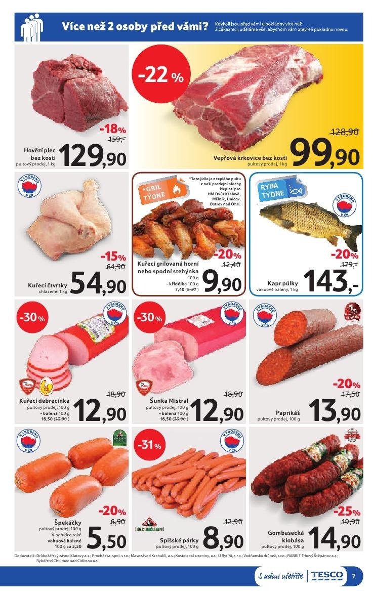 leták Tesco Hypermarket akce strana 1 leták Tesco Hypermarket akce strana 1