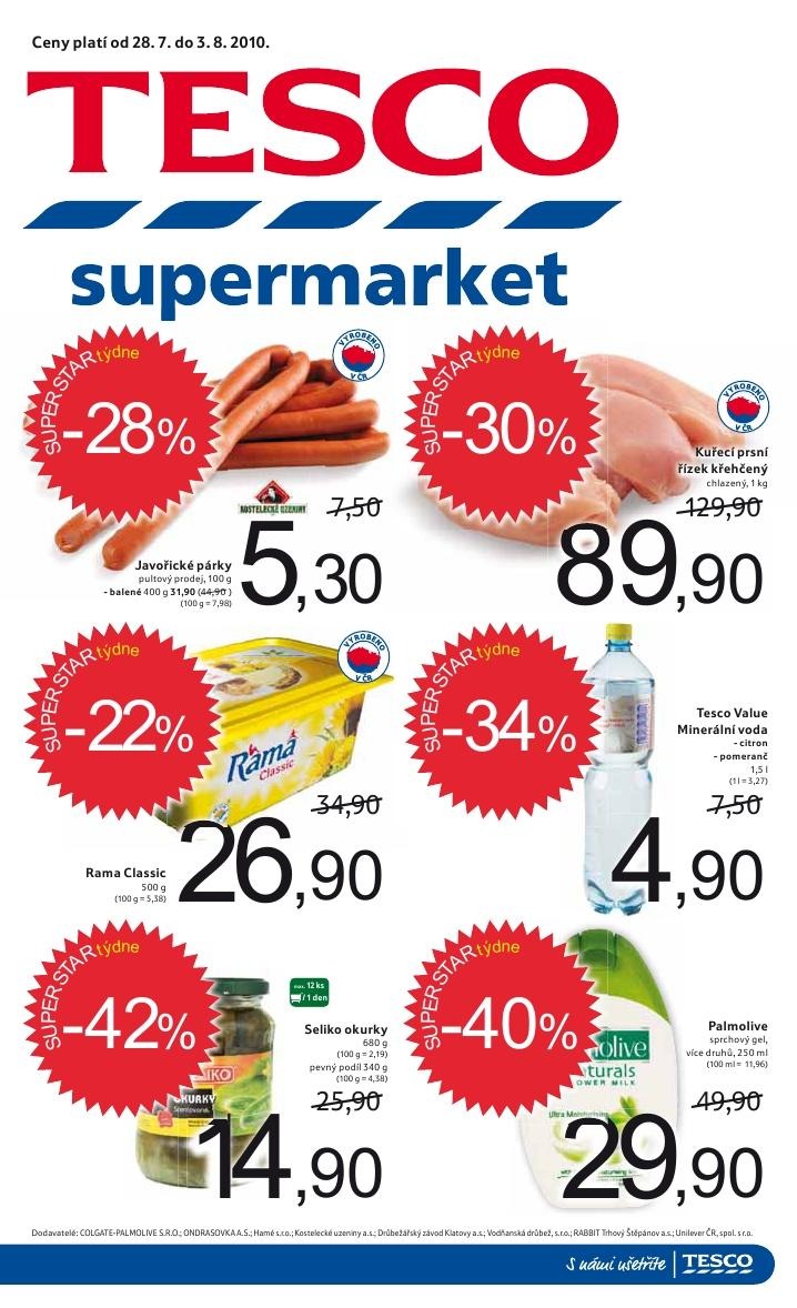 letk Tesco supermarket letk strana 1