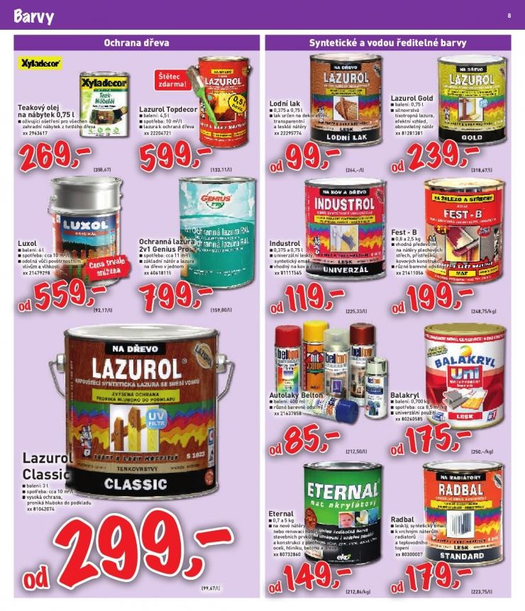 let�k Baumax ak�n� katalog strana 1