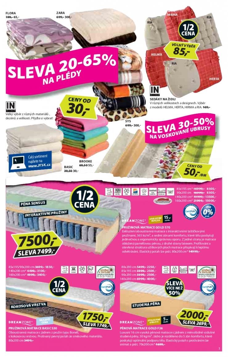 leták Jysk aktuální leták strana 1 leták Jysk aktuální leták strana 1