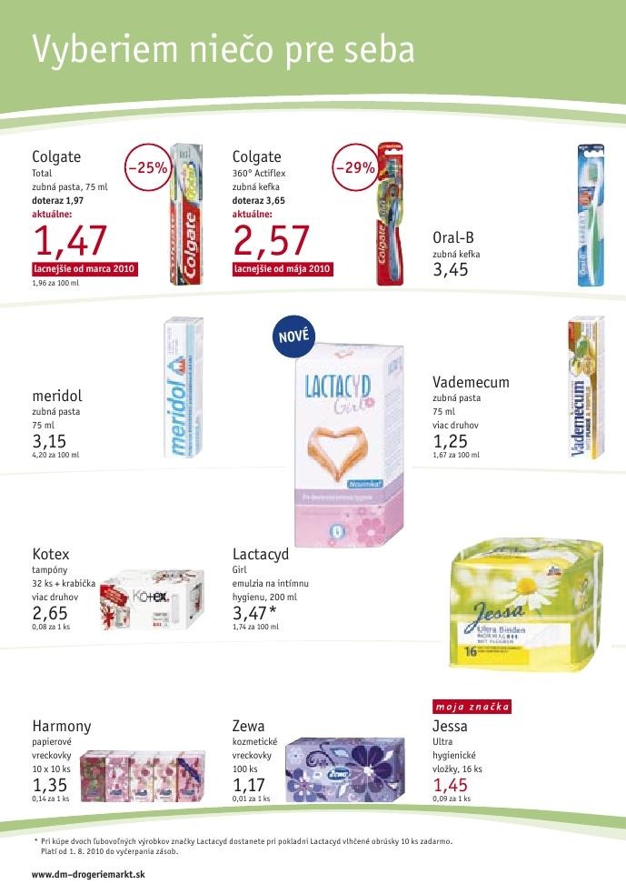 let�k dm drogerie ak�n� let�k strana 1