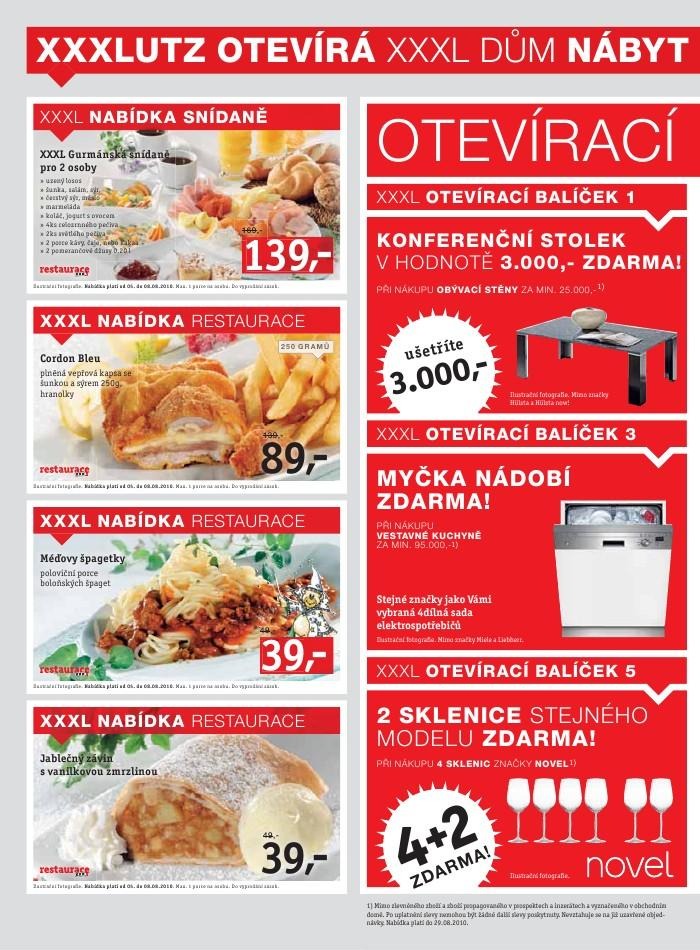 leták XXXLutz akční leták strana 1 leták XXXLutz akční leták strana 1