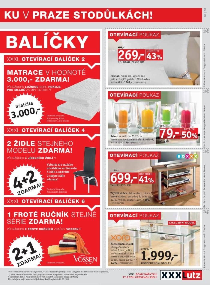 leták XXXLutz akční leták strana 1 leták XXXLutz akční leták strana 1