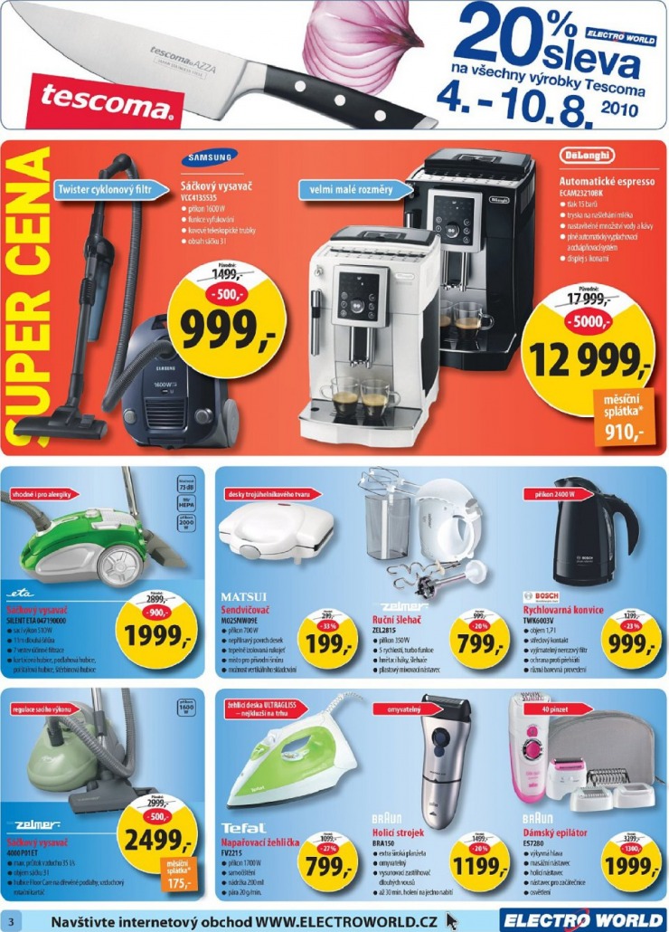 leták Electro world strana 1 leták Electro world strana 1