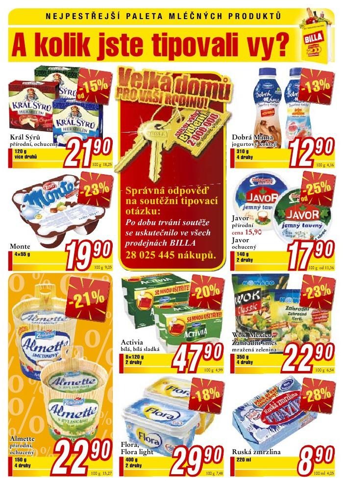 let�k Billa ak�n� let�k strana 1