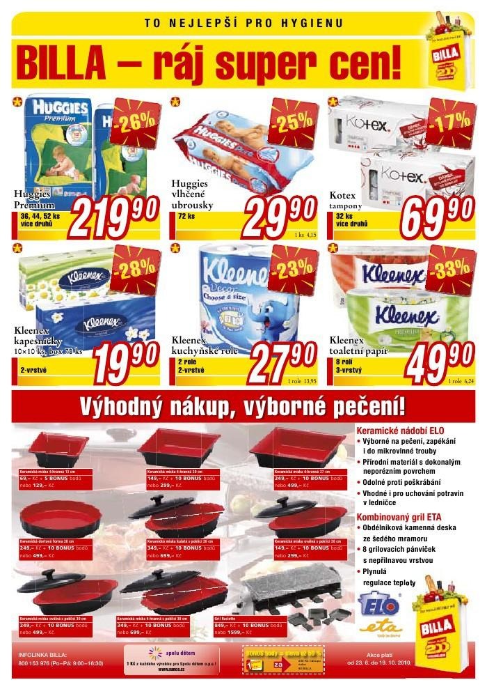 leták Billa akční leták strana 1 leták Billa akční leták strana 1