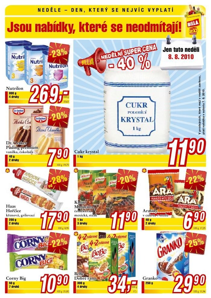 let�k Billa aktu�ln� let�k strana 1