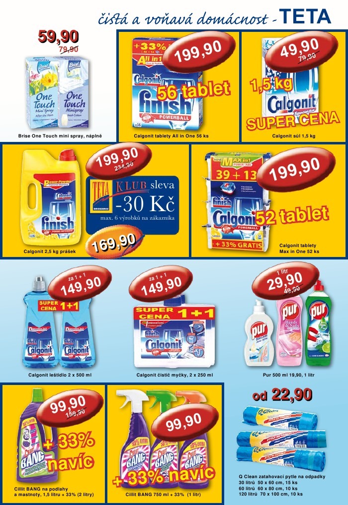 leták TETA drogerie strana 1 leták TETA drogerie strana 1