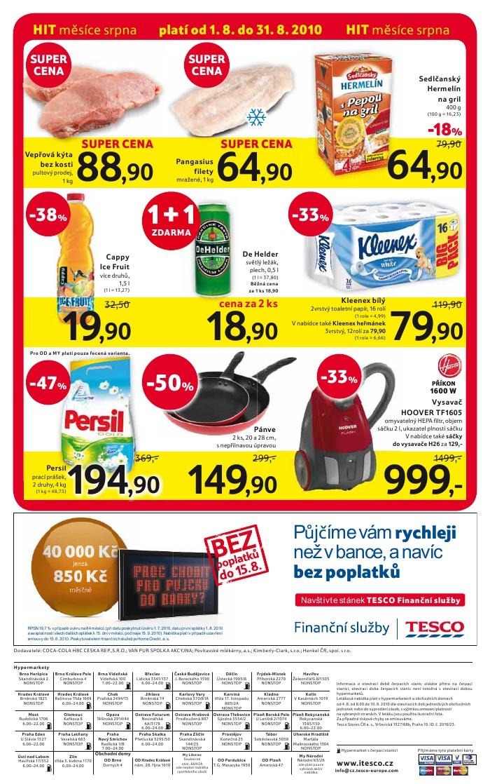 leták Tesco aktuální leták strana 1 leták Tesco aktuální leták strana 1