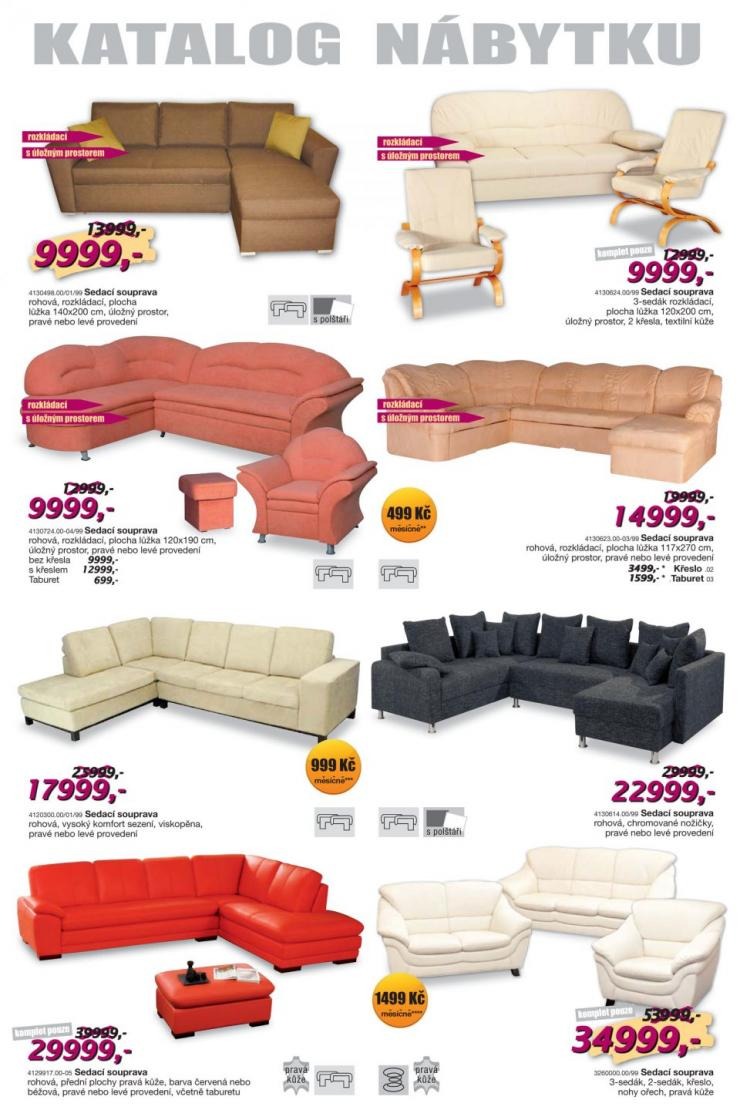 leták Sconto nábytek akční leták strana 1 leták Sconto nábytek akční leták strana 1
