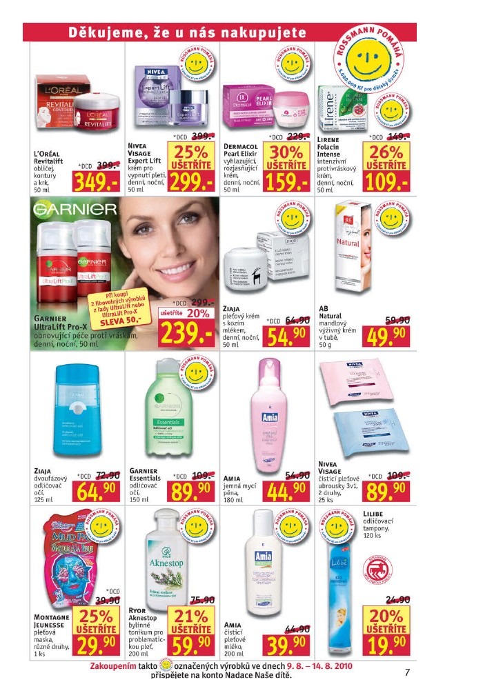 leták Rossmann strana 1 leták Rossmann strana 1