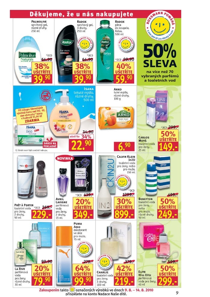leták Rossmann strana 1 leták Rossmann strana 1