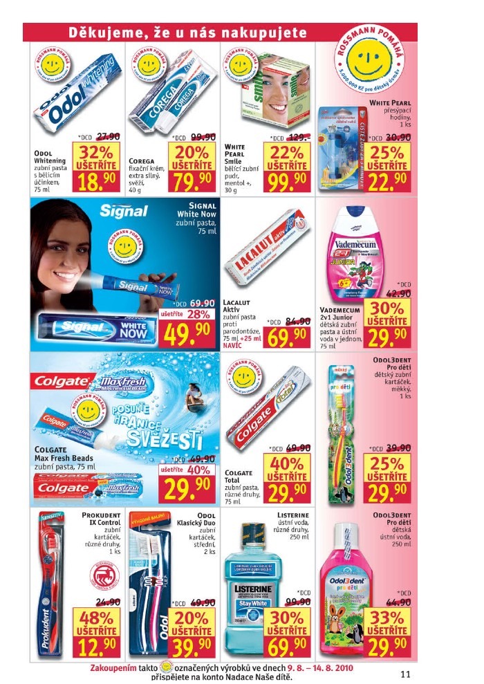 leták Rossmann strana 1 leták Rossmann strana 1