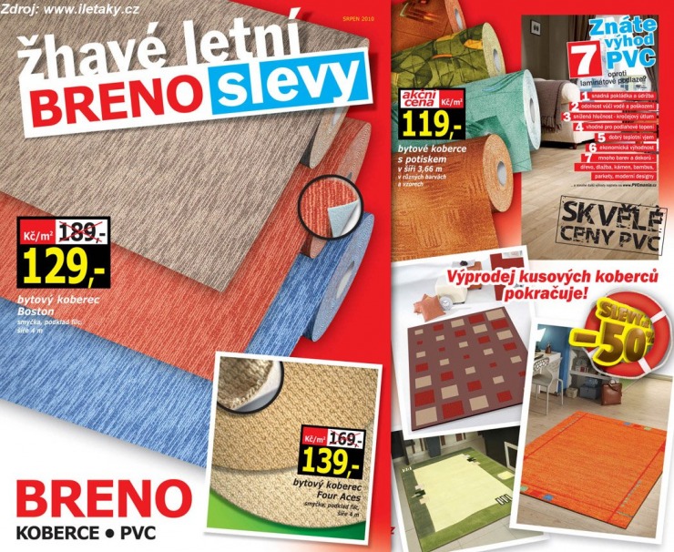 leták Breno koberce strana 1 leták Breno koberce strana 1