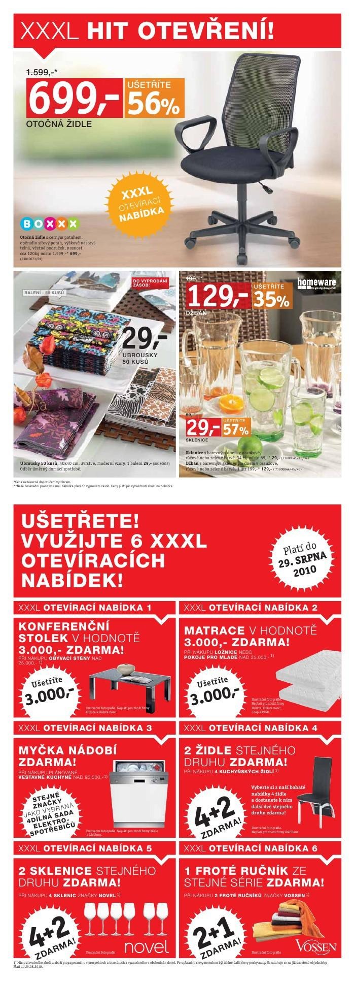 leták XXXLutz akční leták strana 1 leták XXXLutz akční leták strana 1