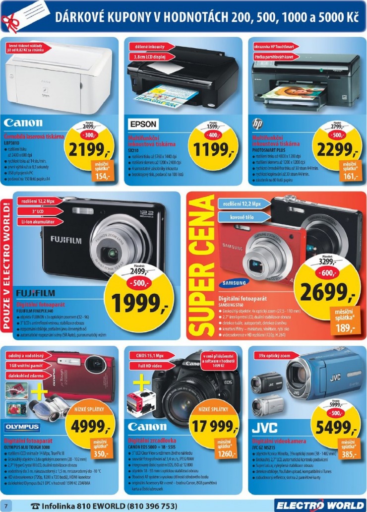 leták Electro world strana 1 leták Electro world strana 1