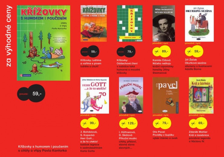 leták Knihy Kanzelsberger strana 1 leták Knihy Kanzelsberger strana 1