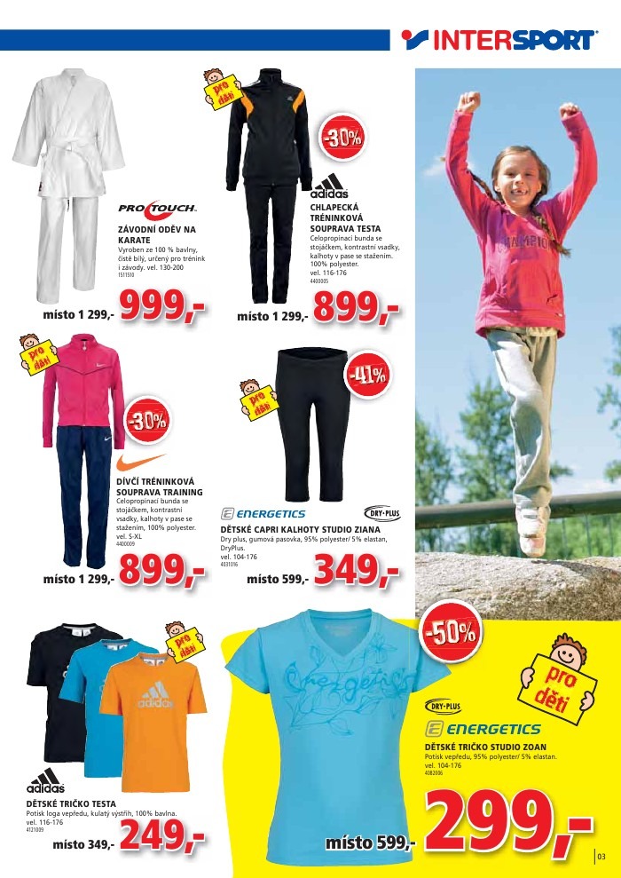 leták INTERSPORT strana 1 leták INTERSPORT strana 1