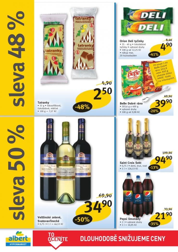 leták Albert Hypermarket aktuální leták strana 1 leták Albert Hypermarket aktuální leták strana 1