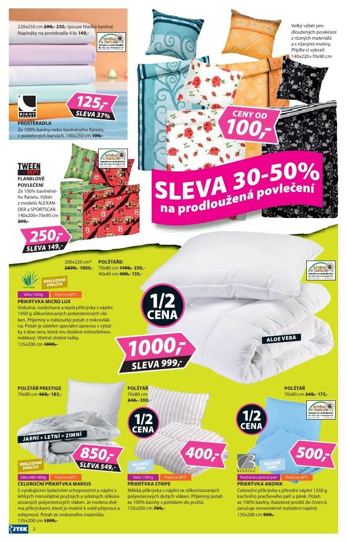 leták Jysk aktuální leták strana 1 leták Jysk aktuální leták strana 1