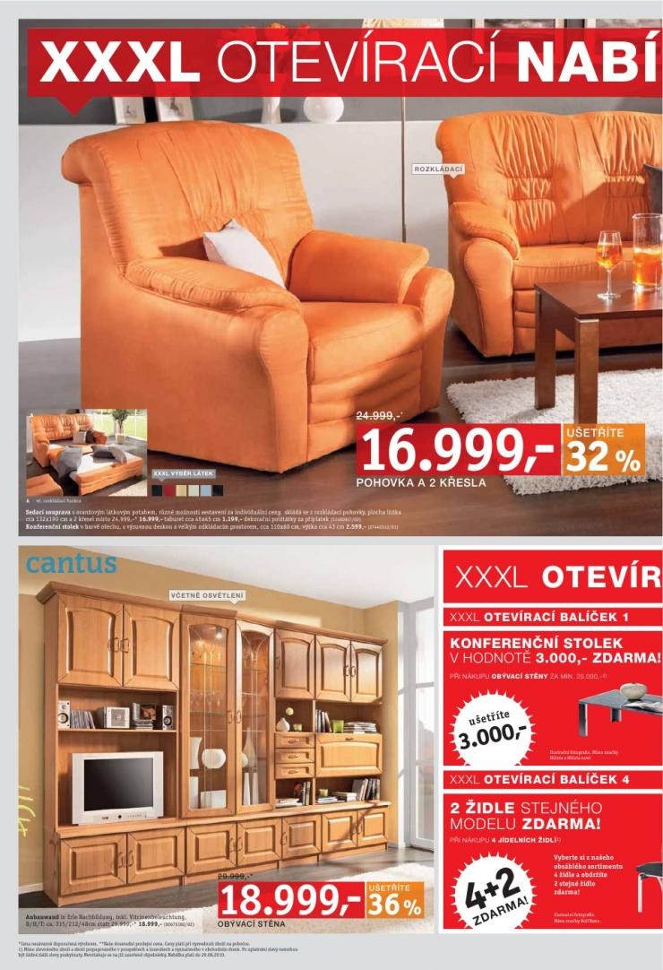 leták XXXLutz akční leták strana 1 leták XXXLutz akční leták strana 1