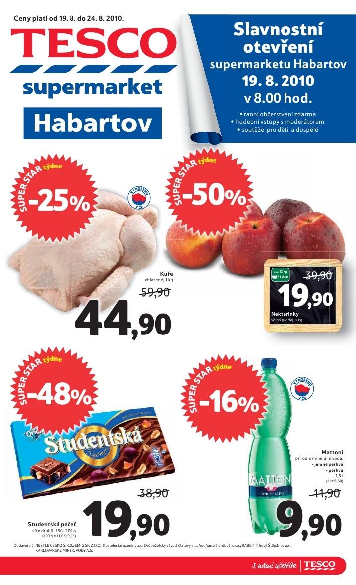 leták Tesco leták strana 1 leták Tesco leták strana 1