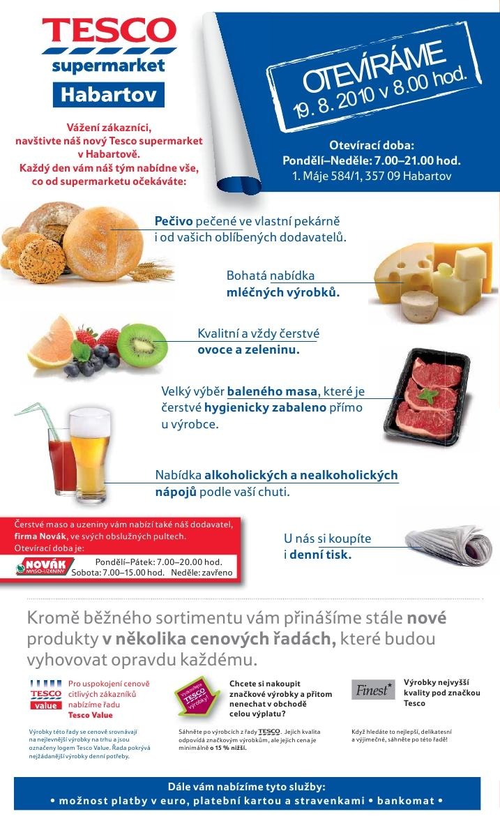 leták Tesco leták strana 1 leták Tesco leták strana 1