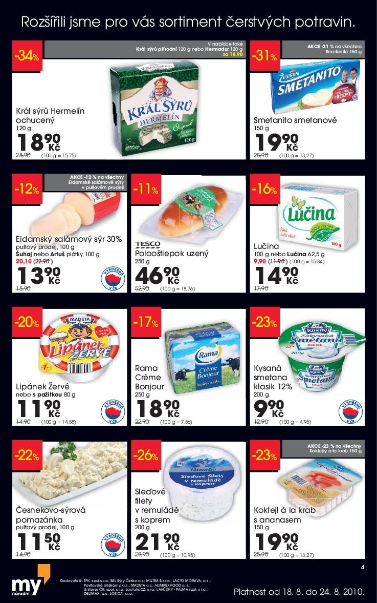 let�k Tesco aktu�ln� let�k strana 1