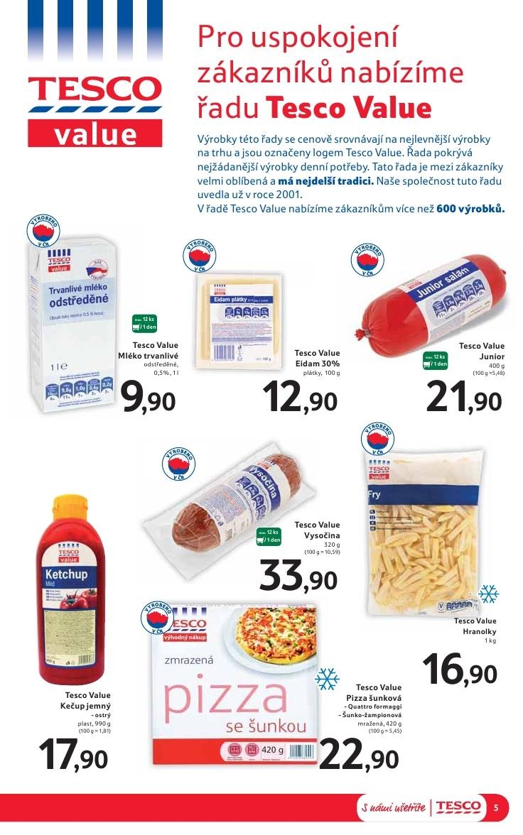 leták Tesco akční leták  strana 1 leták Tesco akční leták strana 1