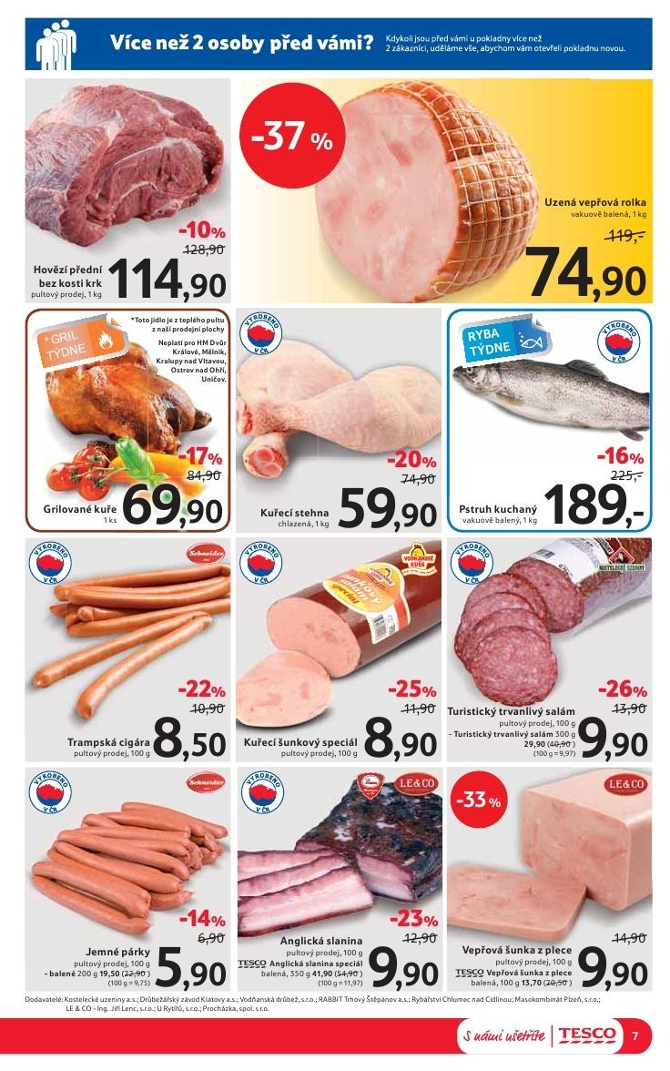 leták Tesco akční leták  strana 1 leták Tesco akční leták strana 1