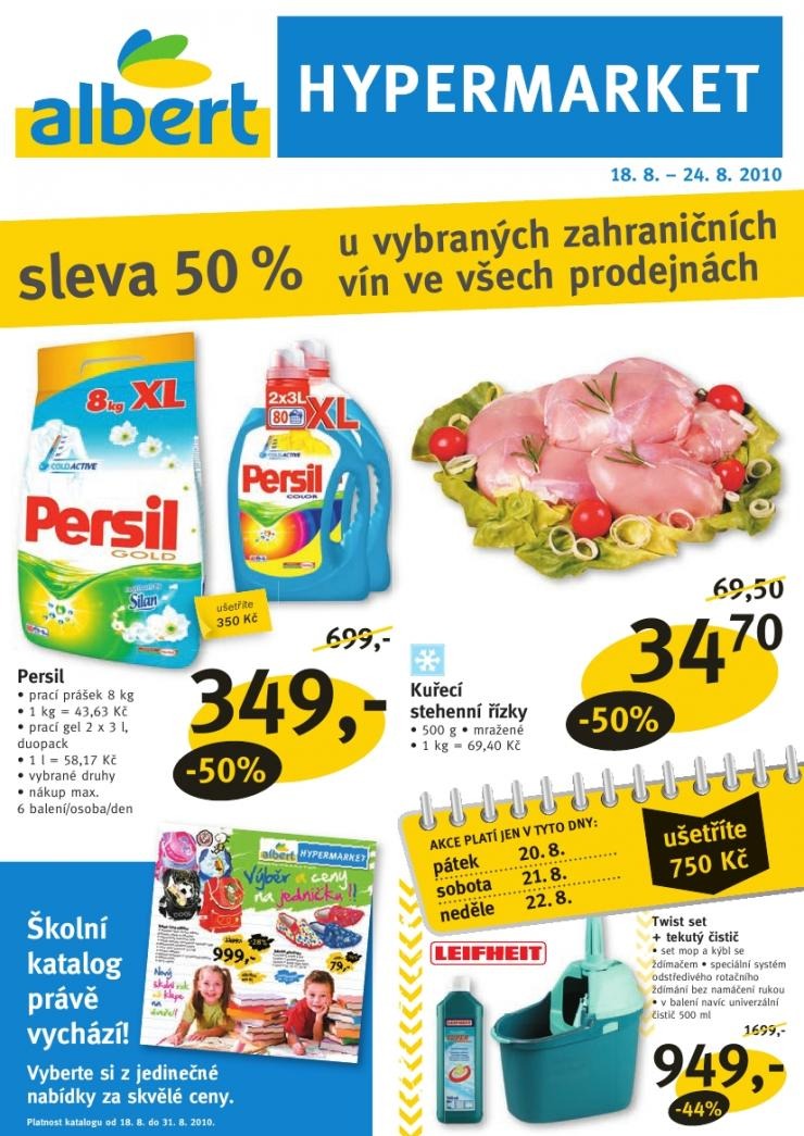 leták Albert hypermarket leták strana 1 leták Albert hypermarket leták strana 1