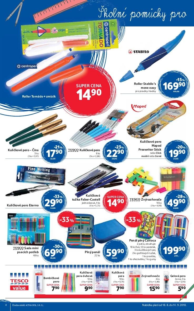 letk Tesco aktuln letk strana 1