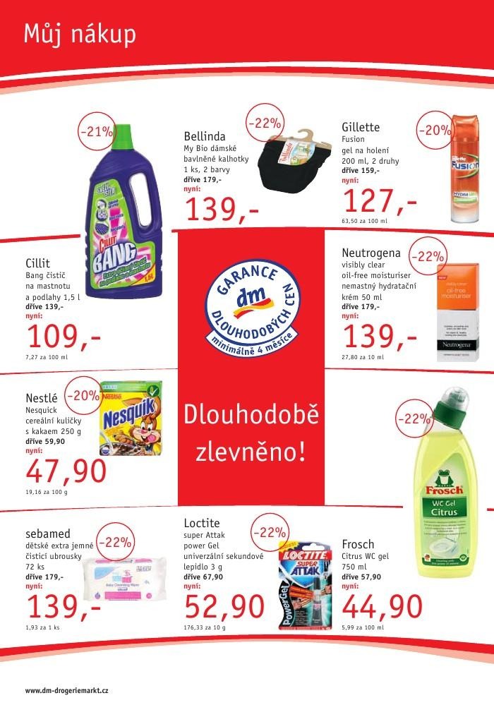 leták Dm drogerie leták strana 1 leták Dm drogerie leták strana 1