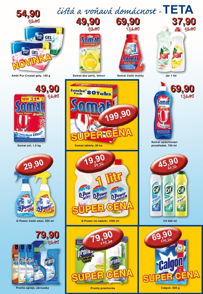 leták TETA drogerie strana 1 leták TETA drogerie strana 1