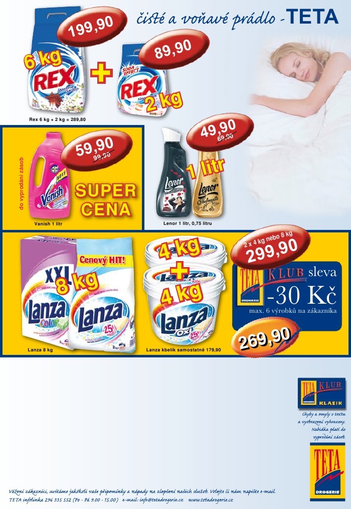 leták TETA drogerie strana 1 leták TETA drogerie strana 1