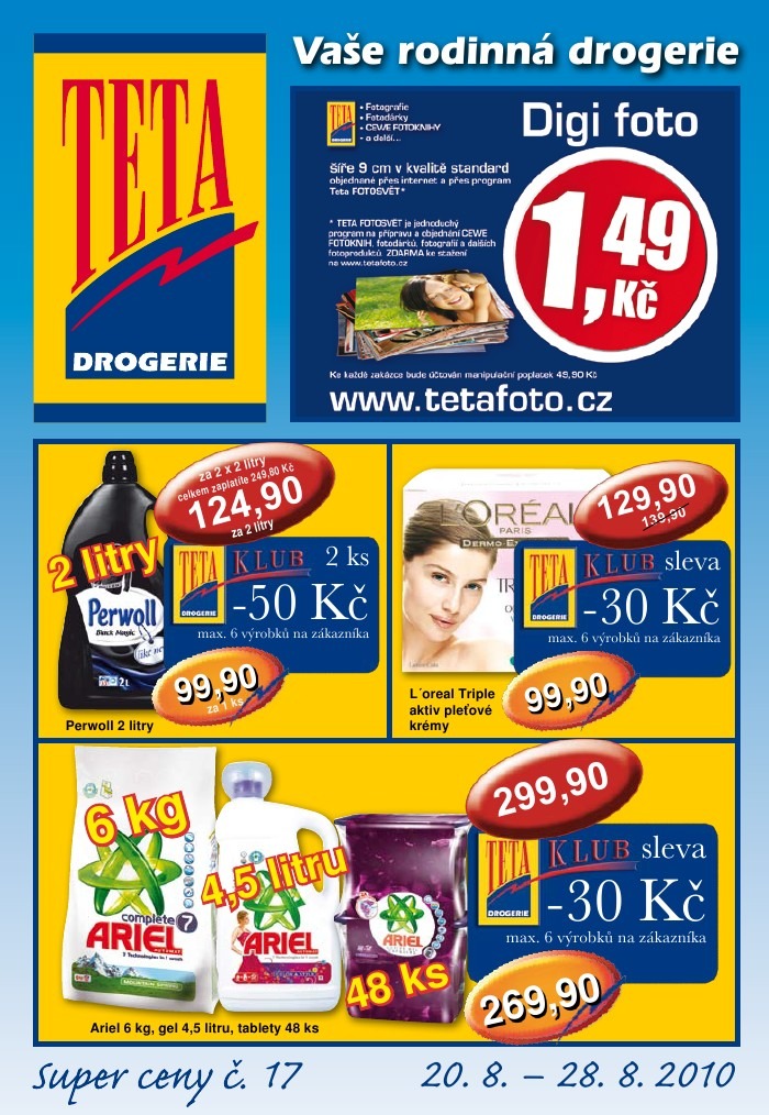 letk TETA drogerie strana 1