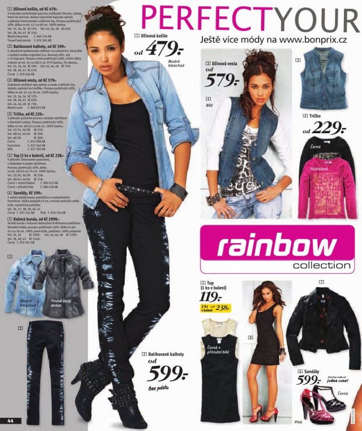 leták Bonprix strana 1 leták Bonprix strana 1