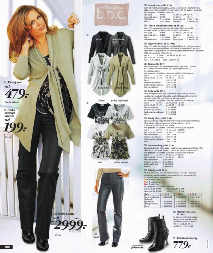 leták Bonprix strana 1 leták Bonprix strana 1