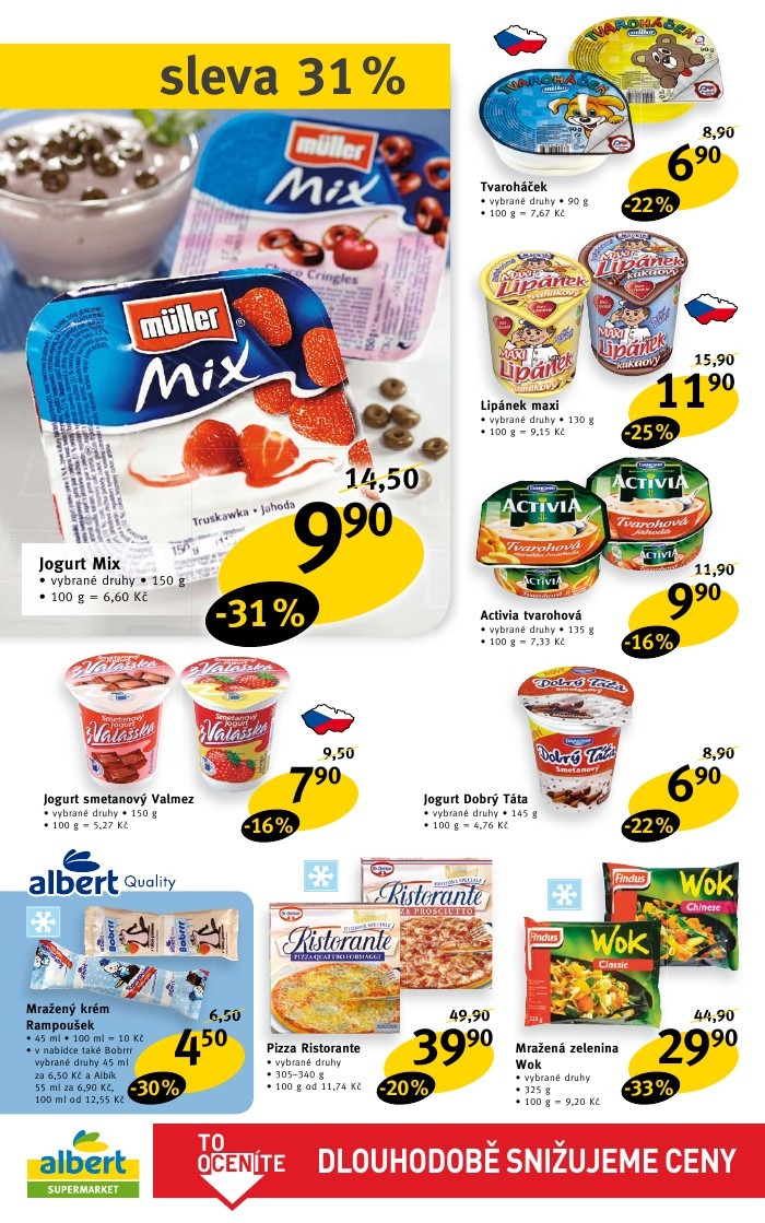 leták Albert strana 1 leták Albert strana 1