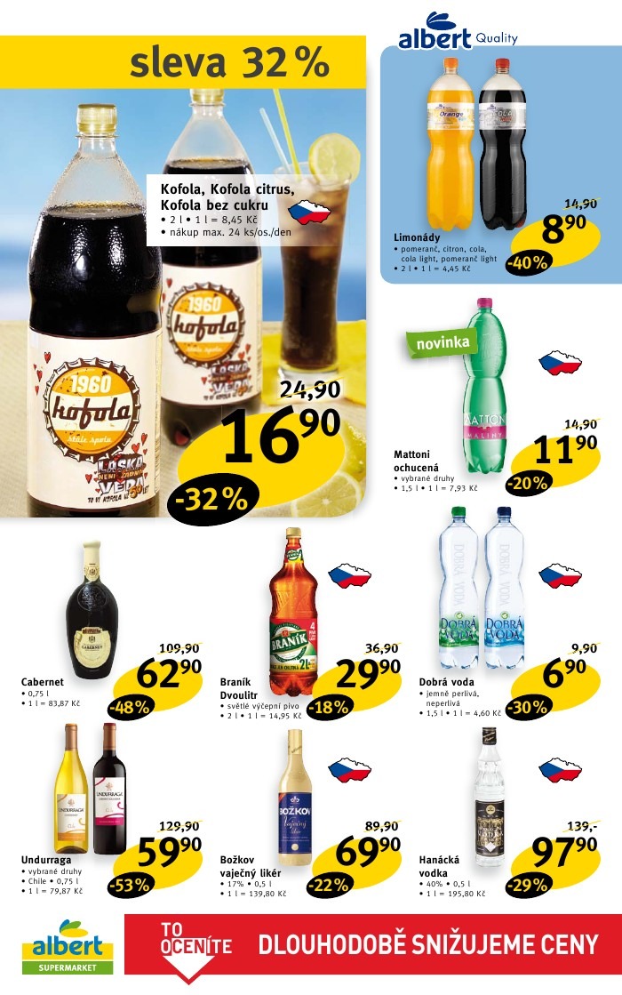 leták Albert strana 1 leták Albert strana 1