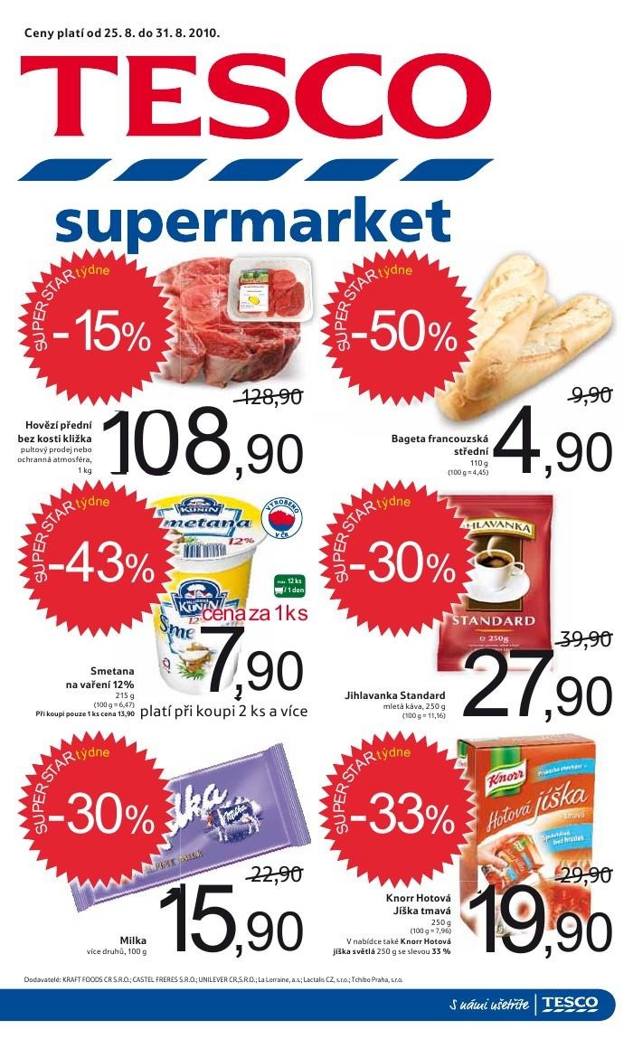 leták Tesco leták strana 1 leták Tesco leták strana 1
