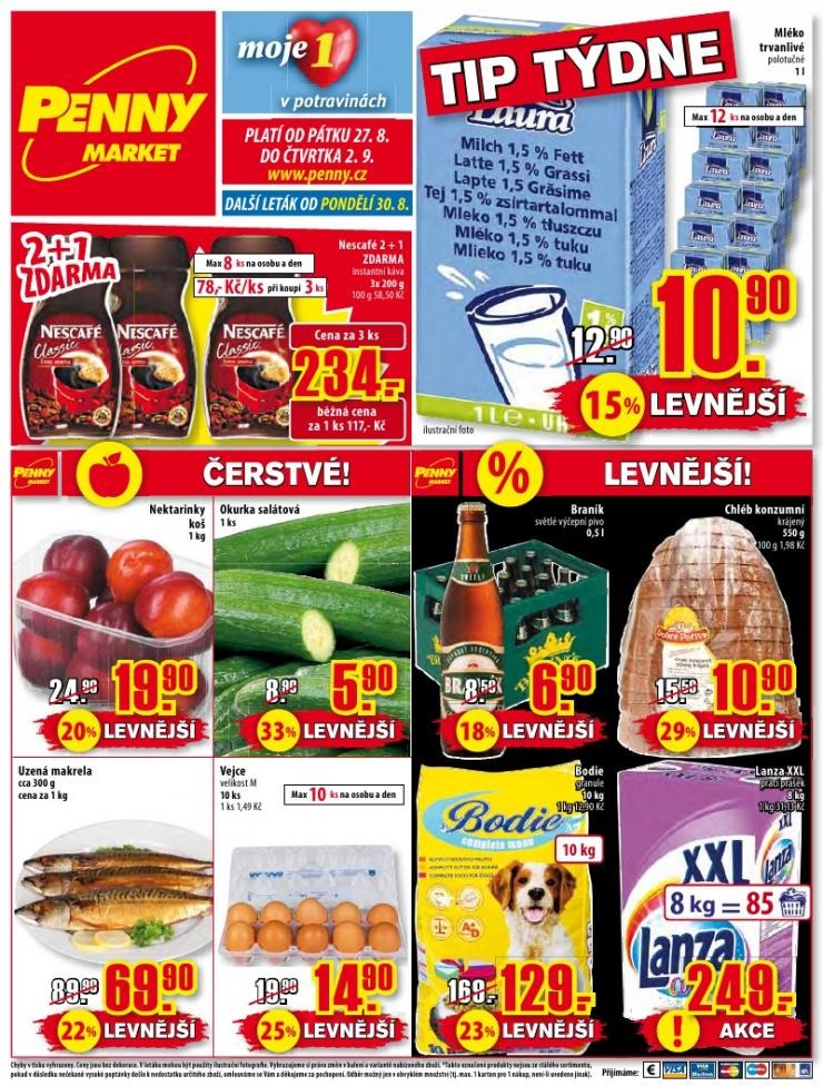 leták Penny Market leták strana 1 leták Penny Market leták strana 1