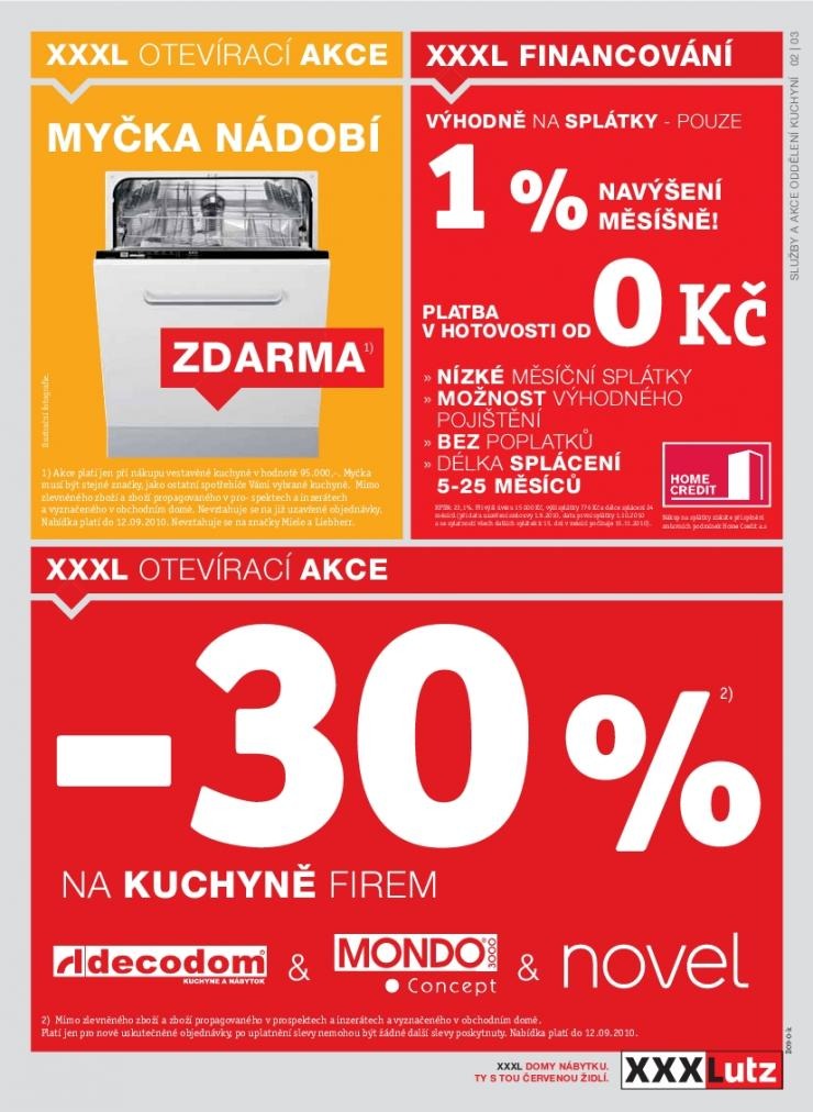 leták XXXLutz akční leták strana 1 leták XXXLutz akční leták strana 1