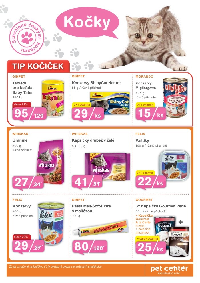 leták Pet Center strana 1 leták Pet Center strana 1