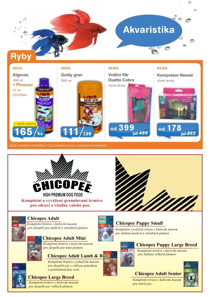 leták Pet Center strana 1 leták Pet Center strana 1