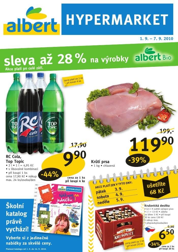 leták Albert hypermarket leták strana 1 leták Albert hypermarket leták strana 1