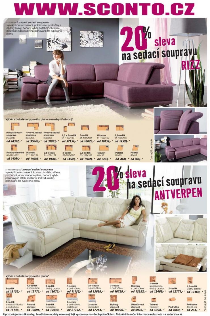leták Sconto nábytek aktuální leták strana 1 leták Sconto nábytek aktuální leták strana 1